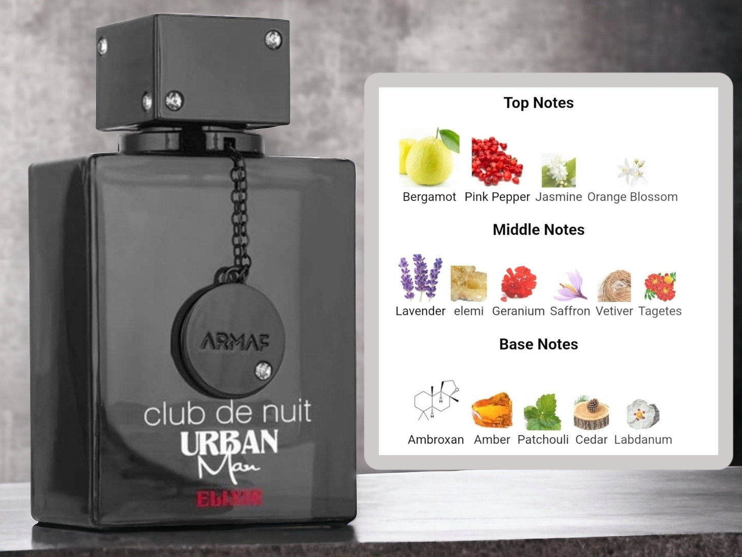 3 sample ARMAF Men Club De Nuit Intense Limited Sillage and Urban Elixir three 1ML or 2ML Samples armaf for men set - 3 sample ARMAF Men Club De Nuit Intense Limited Sillage and Urban Elixir three 1ML or 2ML Samples armaf for men set - Etoory