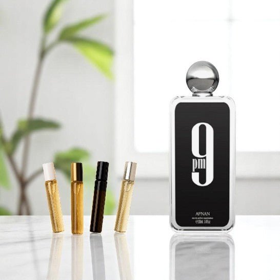 AFNAN Men 9PM EDP travel size 10ML 2ML 3ML 5ML & 1ML SAMPLE - AFNAN Men 9PM EDP travel size 10ML 2ML 3ML 5ML & 1ML SAMPLE - Etoory