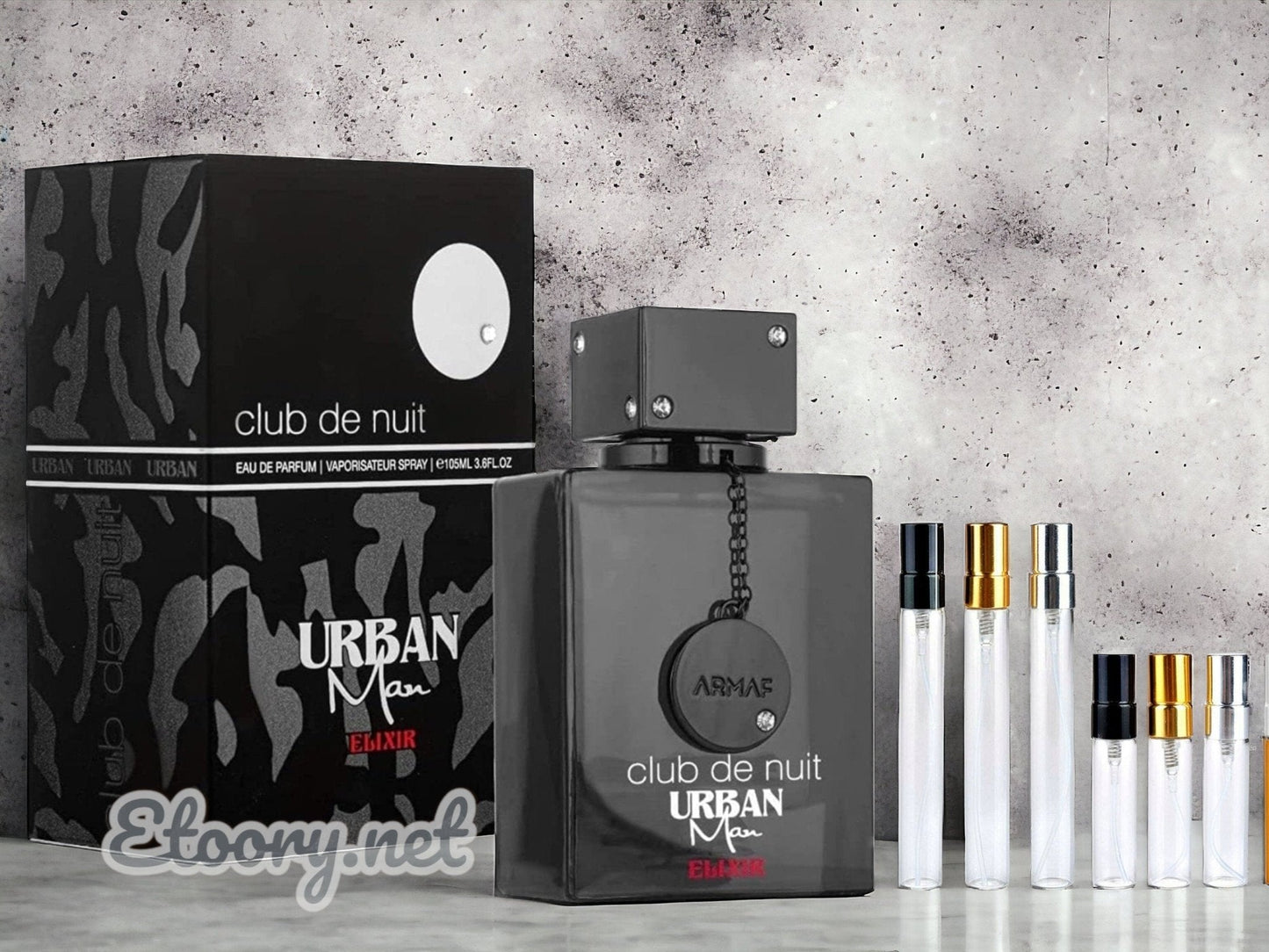 ARMAF Men Club De Nuit Urban Elixir SAMPLE Perfume - 1ml 2ml 3ml 5ml Options - ARMAF Men Club De Nuit Urban Elixir SAMPLE Perfume - 1ml 2ml 3ml 5ml Options - Etoory