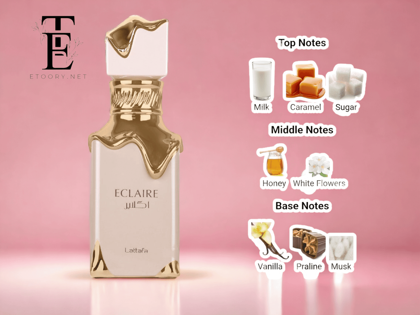 Lattafa Eclaire Eau de Parfum Spray Travel Size Sample 1ML 2ML 3ML 5ML & 10ML - Lattafa Eclaire Eau de Parfum Spray Travel Size Sample 1ML 2ML 3ML 5ML & 10ML - Etoory
