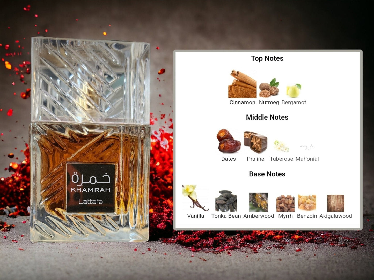 LATTAFA Unisex Khamrah EDP Spray Travel Size Sample 1ML 2ML 3ML 5ML & 10ML Hallaween gift - LATTAFA Unisex Khamrah EDP Spray Travel Size Sample 1ML 2ML 3ML 5ML & 10ML Hallaween gift - Etoory