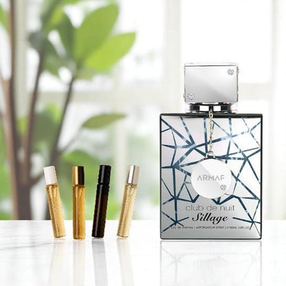 Armaf Club De Nuit Sillage EDP Spray Travel Size Sampler 1ML 2ML 3ML 5ML & 10ML sample - Armaf Club De Nuit Sillage EDP Spray Travel Size Sampler 1ML 2ML 3ML 5ML & 10ML sample - Etoory