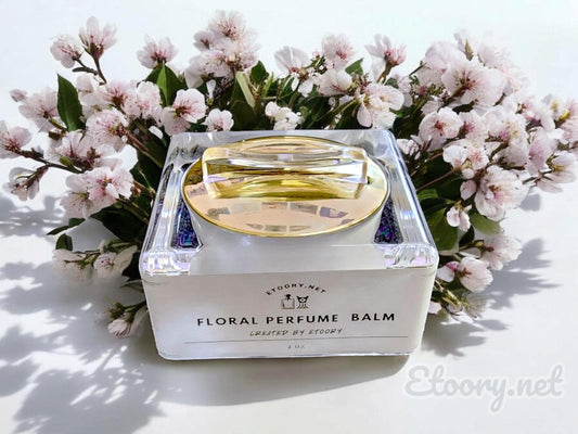 Floral Perfume Cream Zabad 2oz Rose Scented Perfume Cream - Handmade Floral Fragrance for Women