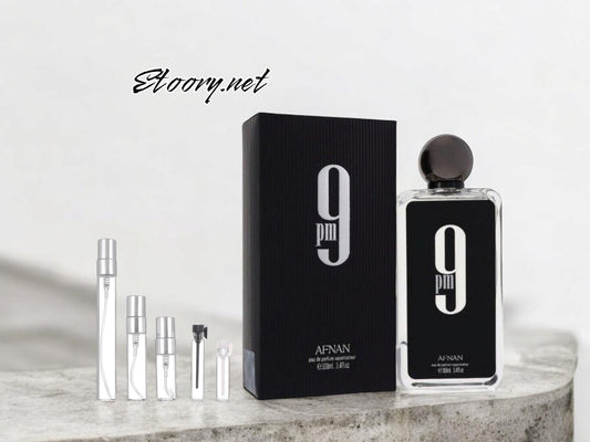 AFNAN Men 9PM EDP travel size 10ML 2ML 3ML 5ML & 1ML SAMPLE