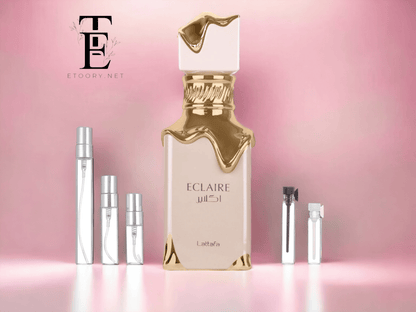 Lattafa Eclaire Eau de Parfum Spray Travel Size Sample 1ML 2ML 3ML 5ML & 10ML - Lattafa Eclaire Eau de Parfum Spray Travel Size Sample 1ML 2ML 3ML 5ML & 10ML - Etoory