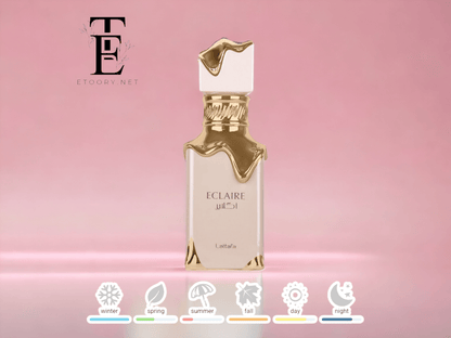 Lattafa Eclaire Eau de Parfum Spray Travel Size Sample 1ML 2ML 3ML 5ML & 10ML - Lattafa Eclaire Eau de Parfum Spray Travel Size Sample 1ML 2ML 3ML 5ML & 10ML - Etoory