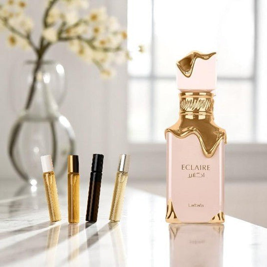 Lattafa Eclaire Eau de Parfum Spray Travel Size Sample 1ML 2ML 3ML 5ML & 10ML - Lattafa Eclaire Eau de Parfum Spray Travel Size Sample 1ML 2ML 3ML 5ML & 10ML - Etoory