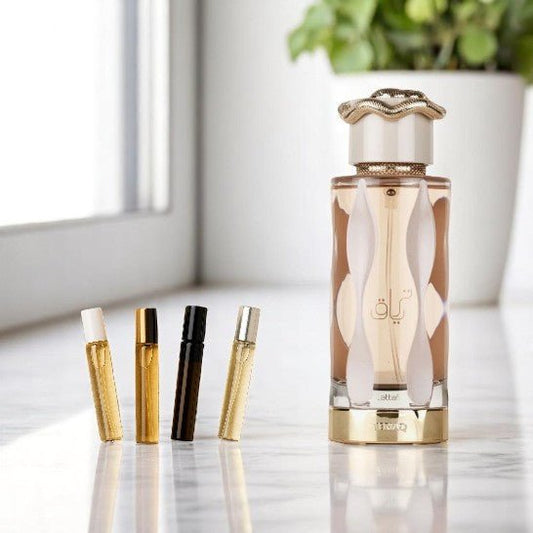 Lattafa Unisex Teriaq Perfume SAMPLE in GLASS Atomizer 1ml 2ml 3ml 5ml 10ml Middle Eastern Arab Samples Travel Size Gifts - Lattafa Unisex Teriaq Perfume SAMPLE in GLASS Atomizer 1ml 2ml 3ml 5ml 10ml Middle Eastern Arab Samples Travel Size Gifts - Etoory