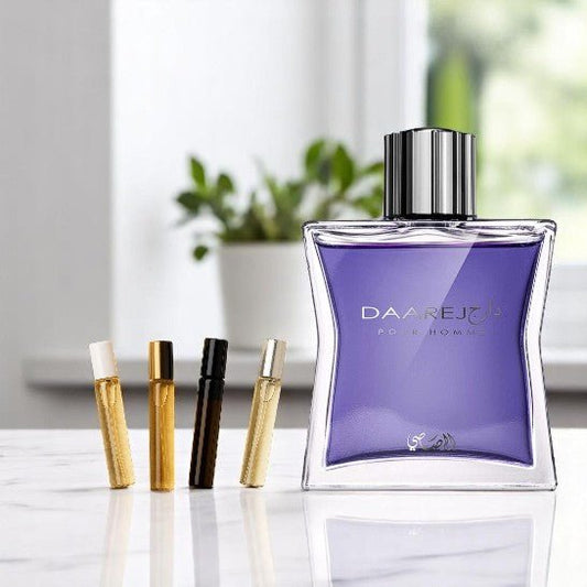 RASASI Men Daarej EDP travel size Spray Fragrances Sample 1ML 2ML 3ML 5ML & 10ML dAARG - RASASI Men Daarej EDP travel size Spray Fragrances Sample 1ML 2ML 3ML 5ML & 10ML dAARG - Etoory